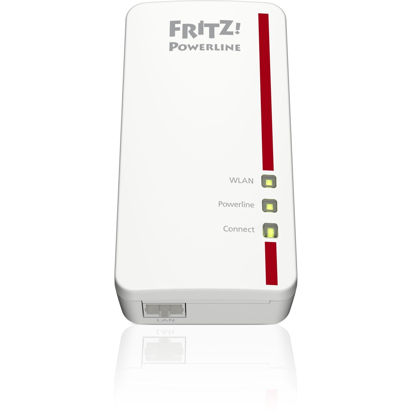 Fritz! powerline 1260e international (wit, 1 stuks, mesh wi-fi)