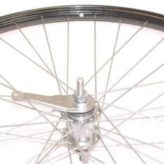 Roland achterwiel 28 x 1 1 2 Shimano RN V38 zwart zink spk
