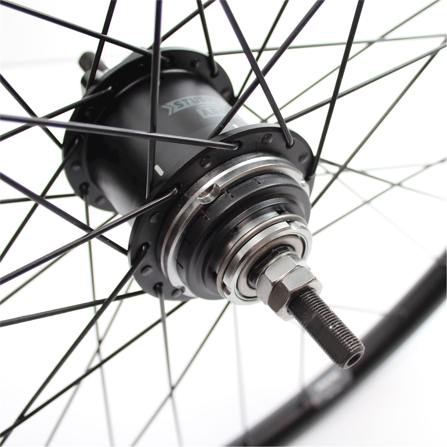 Roland Achterwiel 28 36G A2K DW velg vrijloop zwart