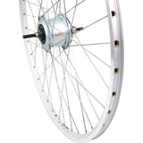 Roland Achterwiel 28 Nexus 8 RB ZAC2000 zilver RVS spk - afbeelding 1