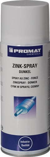 Promat tecwerk zinkspray | 400 ml | donkergrijs stofgrijs | spuitbus - 4000354065