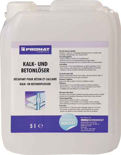 Promat tecwerk kalk- betonoplosser | 5 l vloeistofvat - 4000354680