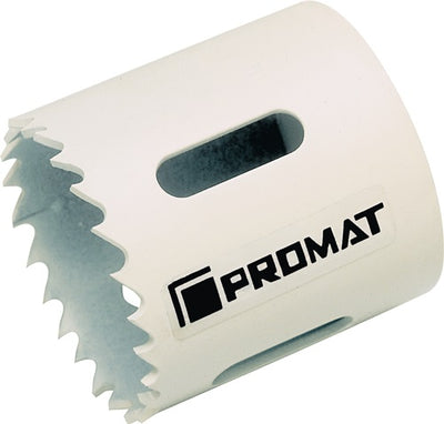 Promat tecwerk gatenzaag | zaag-d. 48 mm snijdiepte 38 mm | 4 6 combitand hss-bimetaal | zonder toebehoren - 4000814546