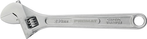 Promat tecwerk verstelbare moersleutel | max. 24 mm | lengte 200 mm | met instelschaal - 4000823827