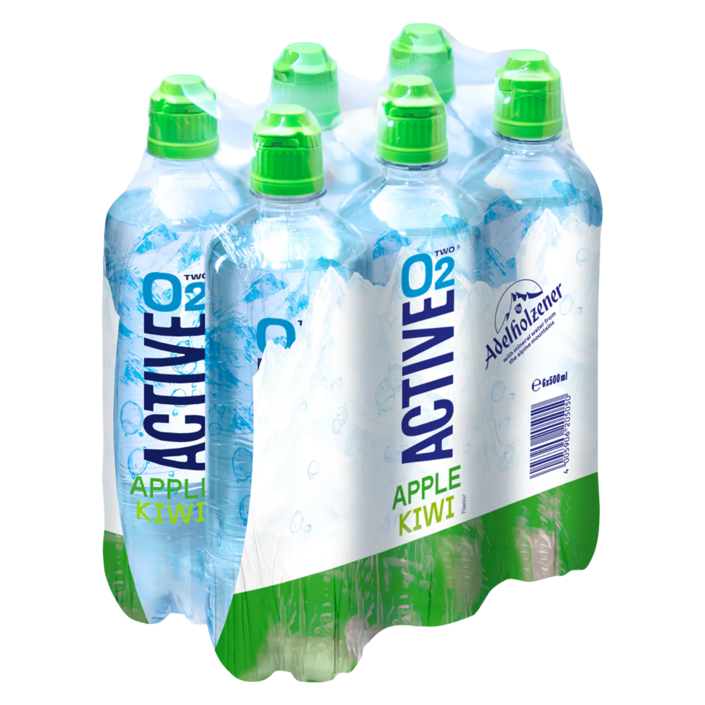 Active o2 applel kiwi (6x 50cl)