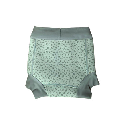 Leopard | groen neopreen zwemluier