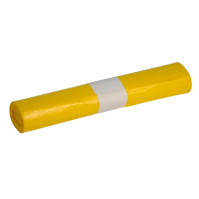 Afvalzak geel 58x100cm t23 (25x 20 stuks)