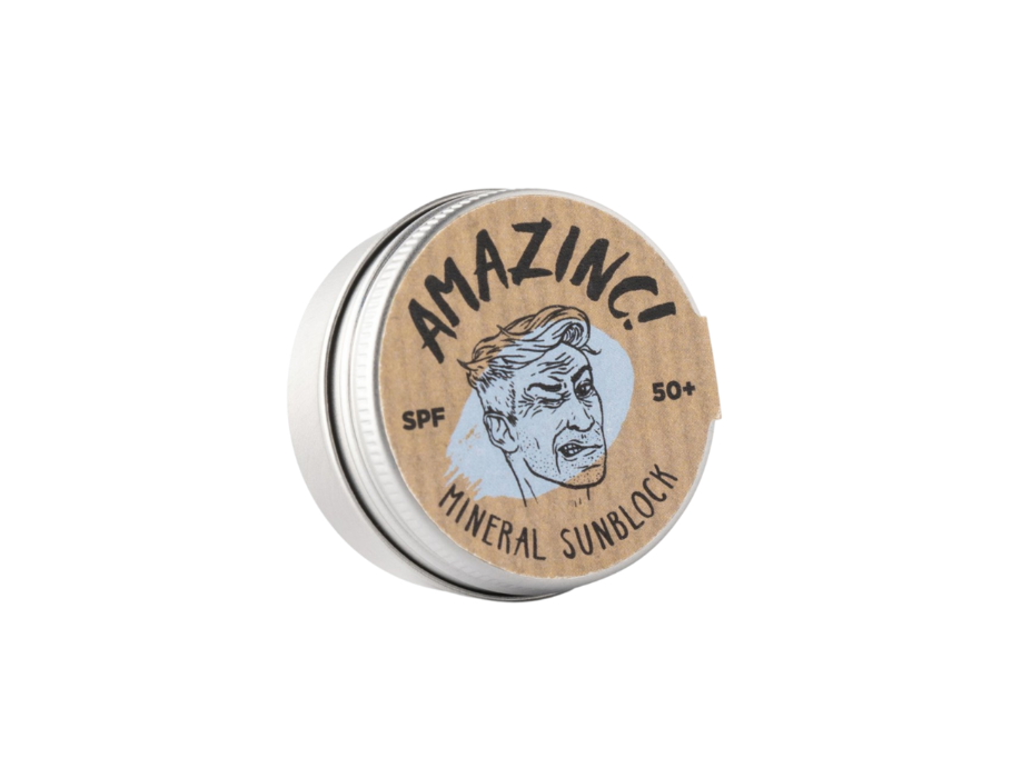 Amazinc! surf zinc - sunblock - spf50 - shallow blue - 25gr