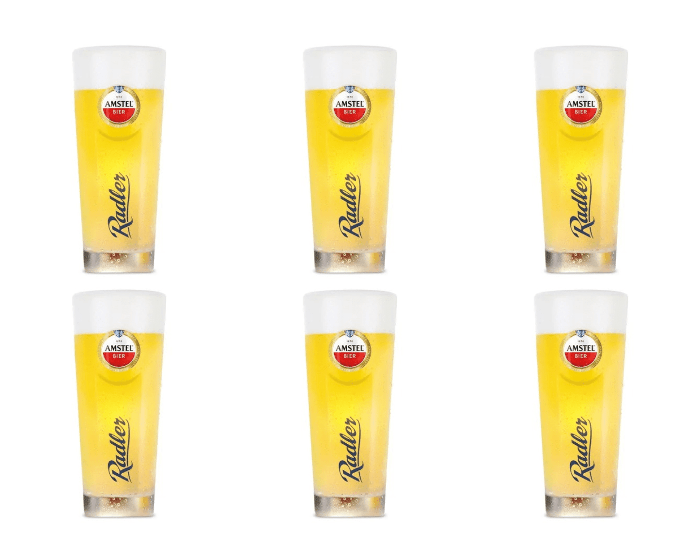 Amstel radler glas (6x30cl)