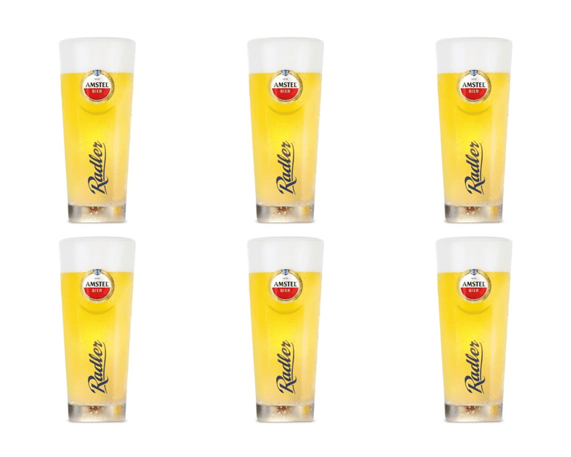 Amstel radler glas (6x30cl)