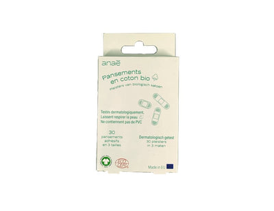 Anae pleisters - biologisch katoen - 30st