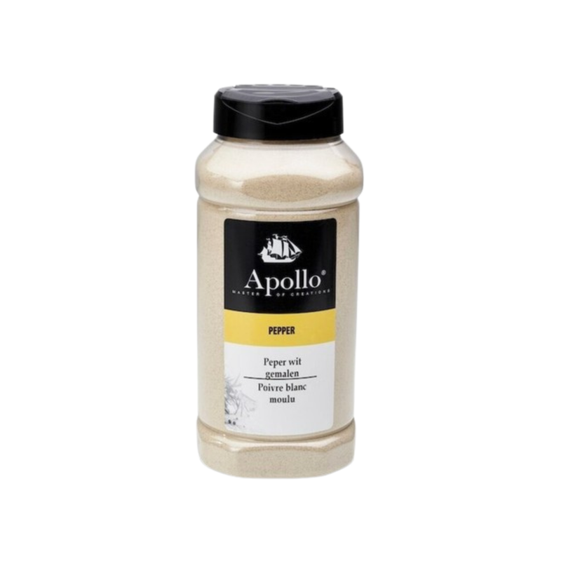 Apollo witte peper gemalen (435 gram)