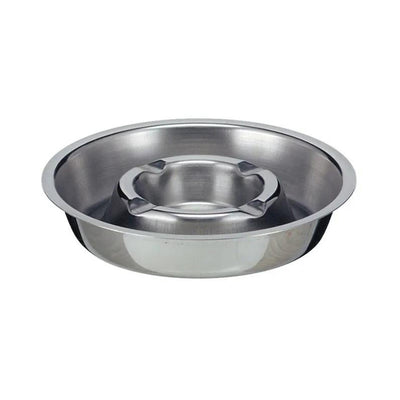 Asbak roestvrijstaal (16cm)