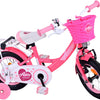 Volare Ashley Kinderfiets - Meisjes - 12 inch - Rood Roze