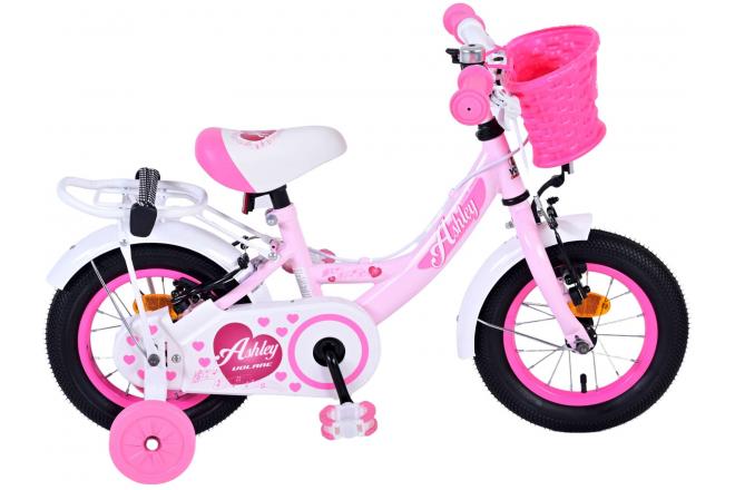 Volare Ashley Kinderfiets - Meisjes - 12 inch - Roze - Twee handremmen