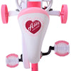 Volare Ashley Kinderfiets - Meisjes - 12 inch - Rood Roze