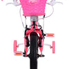 Volare Ashley Kinderfiets Meisjes 12 inch Roze Rood Twee handremmen