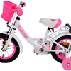 Volare Ashley Kinderfiets - Meisjes - 12 inch - Wit