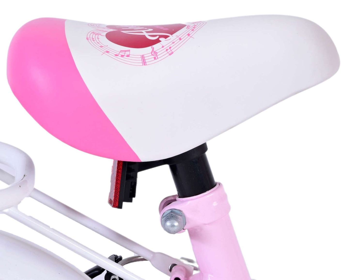 Volare Ashley Kinderfiets - Meisjes - 12 inch - Roze - Twee handremmen