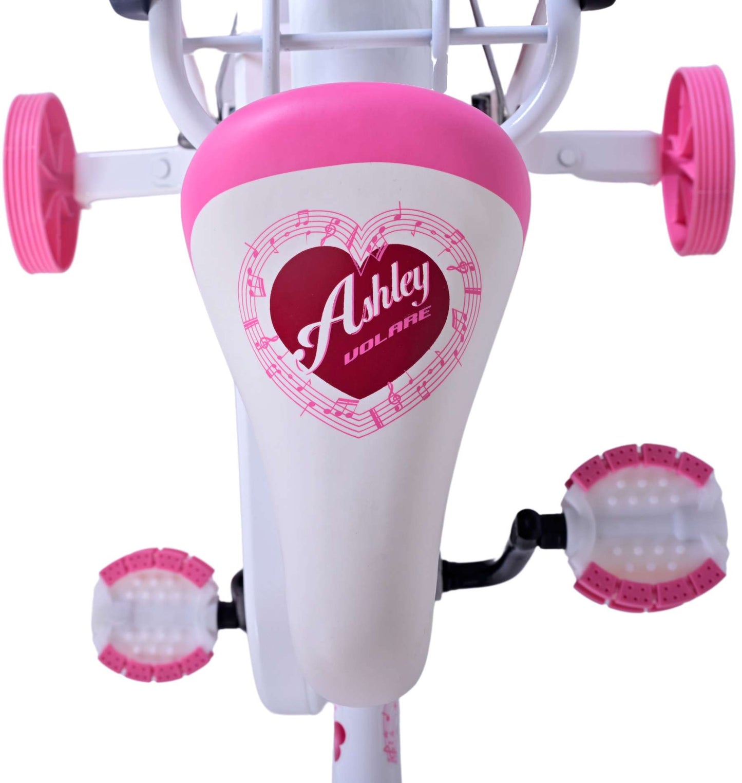 Volare Ashley Kinderfiets - Meisjes - 14 inch - Roze