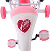 Volare Ashley Kinderfiets - Meisjes - 14 inch - Roze Rood
