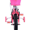Volare Ashley Kinderfiets Meisjes 14 inch Roze Rood Twee Handremmen