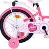 Volare Ashley Kinderfiets - Meisjes - 16 inch - Roze Rood