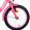 Volare Ashley Kinderfiets - Meisjes - 16 inch - Roze Rood
