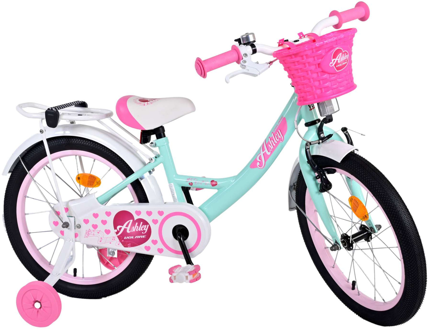 Volare Ashley Kinderfiets - Meisjes - 18 inch - Groen