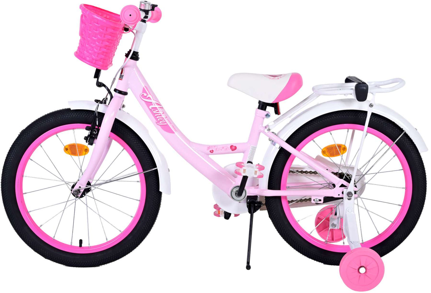 Volare Ashley Kinderfiets - Meisjes - 18 inch - Roze