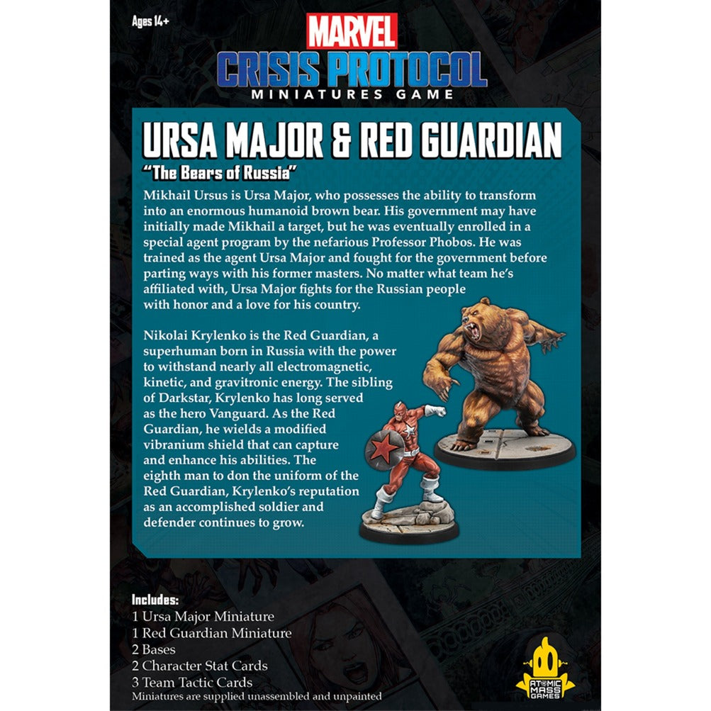 Asmodee Crisis Protocol: Ursa Major Red Guardian