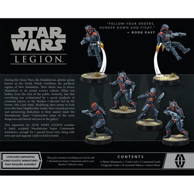 Asmodee Star Wars: Legion Mandalorian Super Commandos un