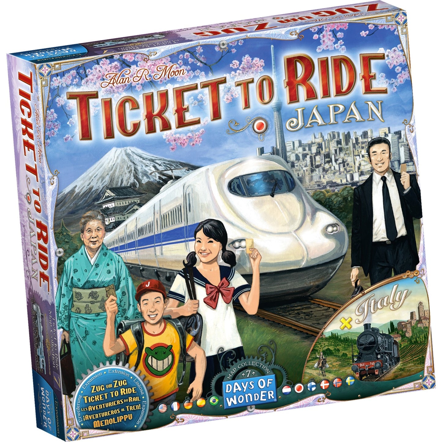 Asmodee Ticket to Ride Japan Italy