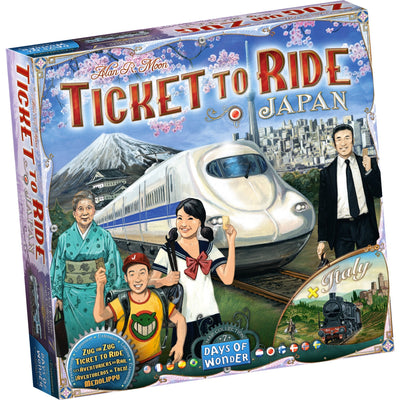Asmodee Ticket to Ride Japan Italy