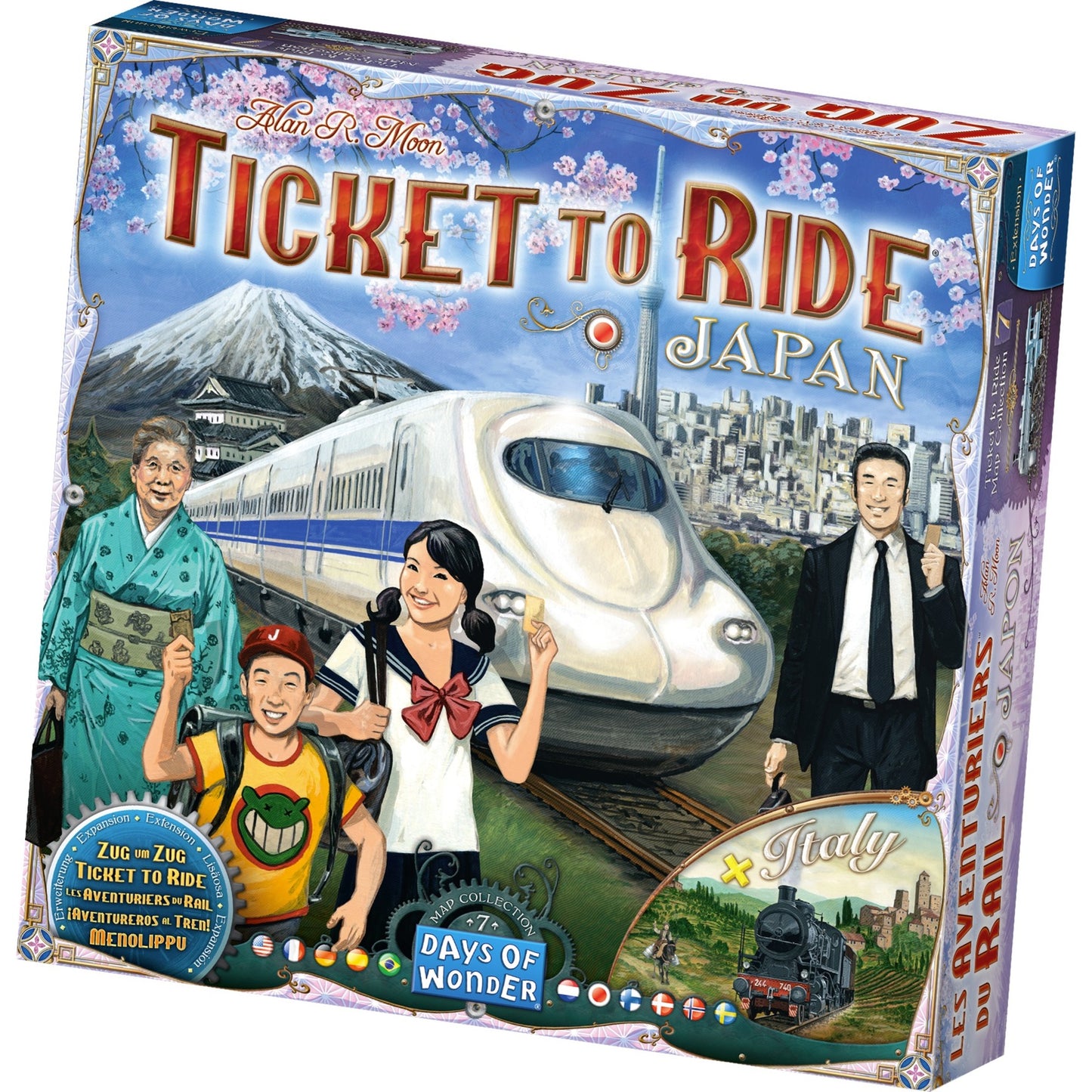 Asmodee Ticket to Ride Japan Italy
