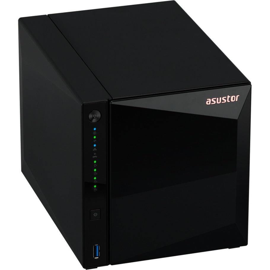 Asustor drivestor 4 pro gen2 nas (zwart, lan, usb)