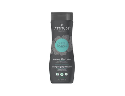 Attitude super leaves™ shampoo douchegel voor mannen- scalp care