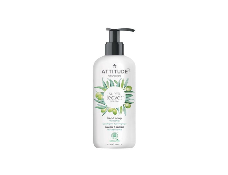 Attitude super leaves™ handzeep - olive leaves