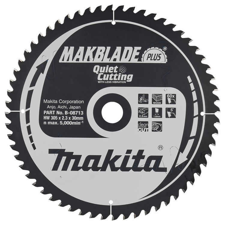 Makita zaagb hout 305x30x60t 5g - b-08713