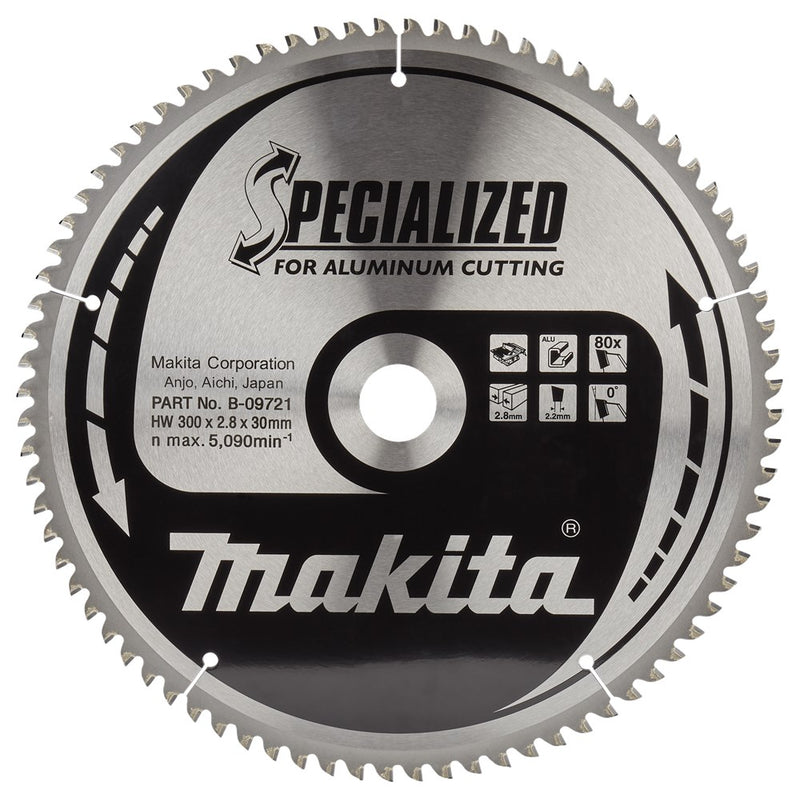 Makita zaagb alu 300x30x80t 0g - b-09721