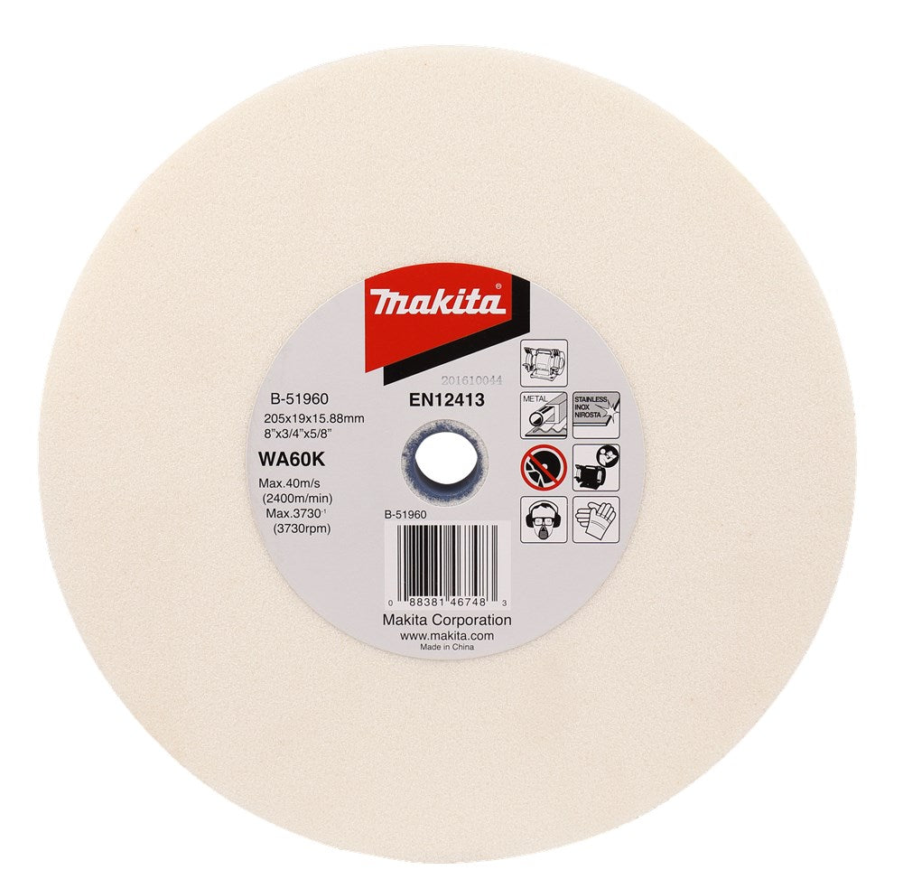 Makita accessoires slijpst. 205x19x15,88mm wa60k - b-51960