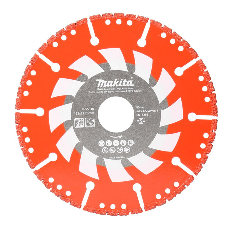 Makita accessoires diamantschijf resc 125mm - b-55310 - b-55310