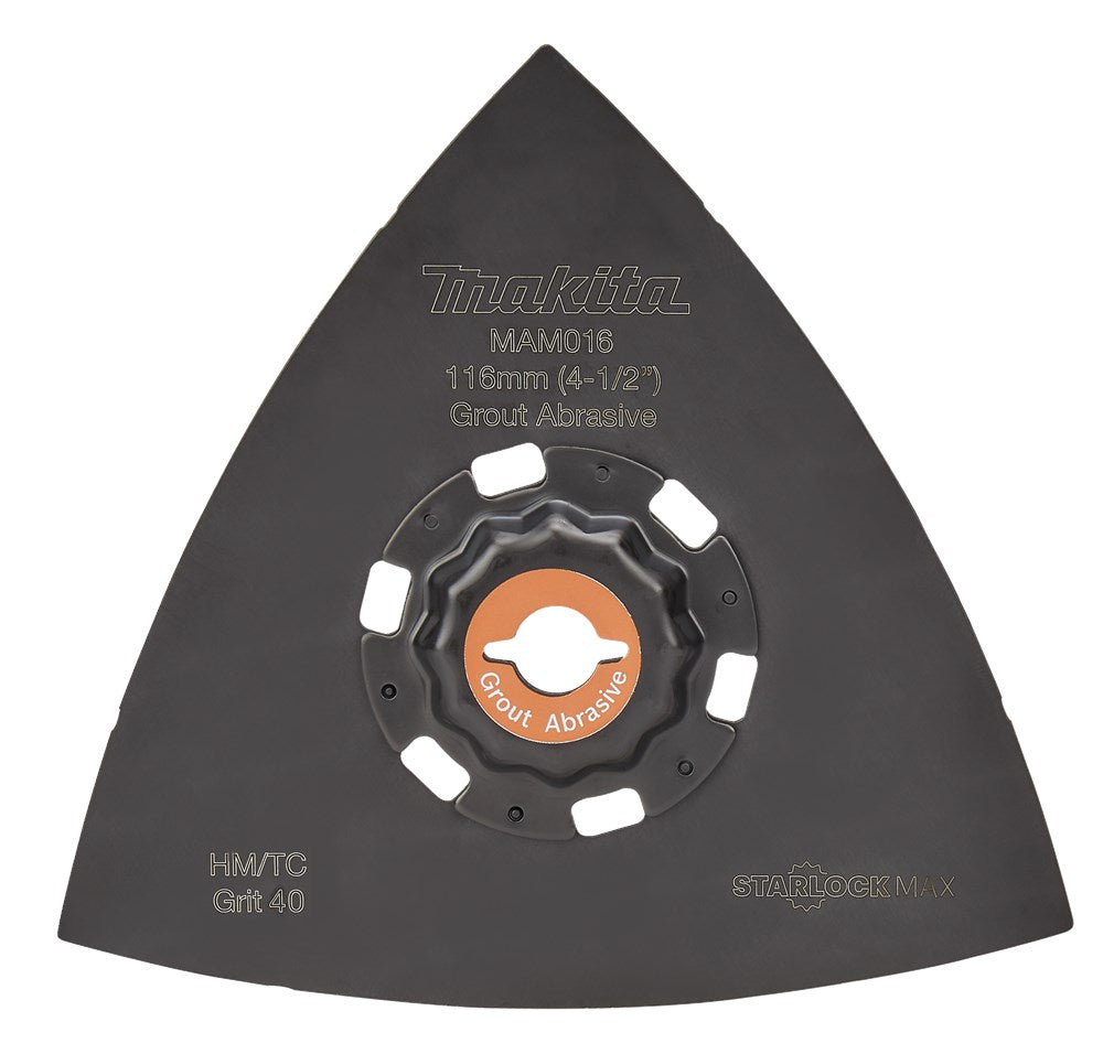 Makita accessoires mam016 schuurzool hm 116mm k40 - b-66569