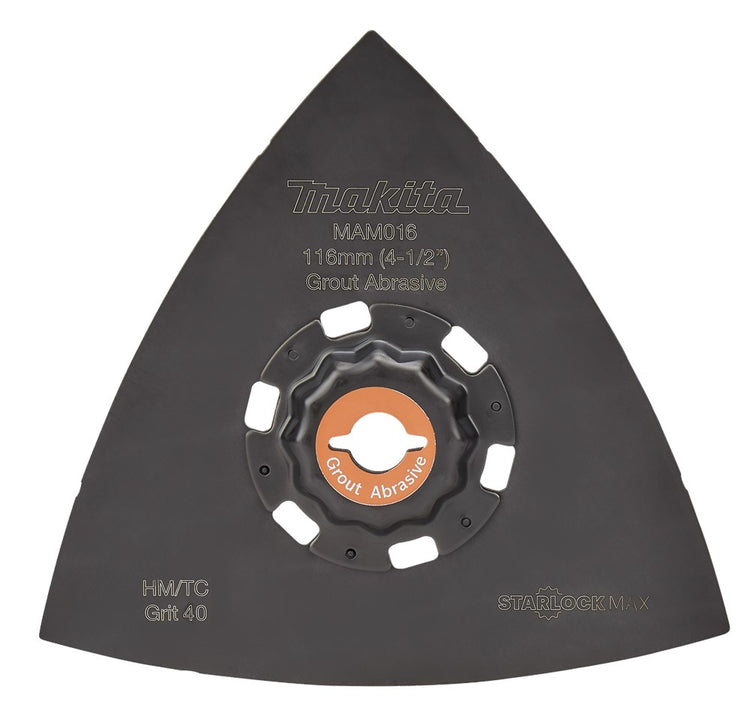 Makita accessoires mam016 schuurzool hm 116mm k40 - b-66569