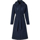 Basil trenchcoat mosse dames night blue s