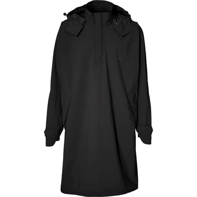 Basil poncho mosse unisex jet black xl xxl