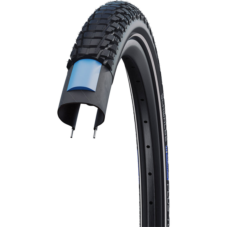 Buitenband Schwalbe Marathon Plus SmartGuard 28 x 1.40 37-622mm - zwart met reflectie