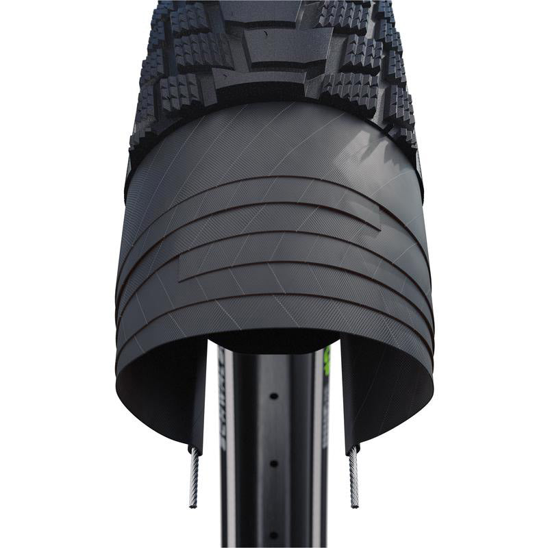 Schwalbe buitenband pick-up e-cargo 26x2.35 (60-559) zwart reflex