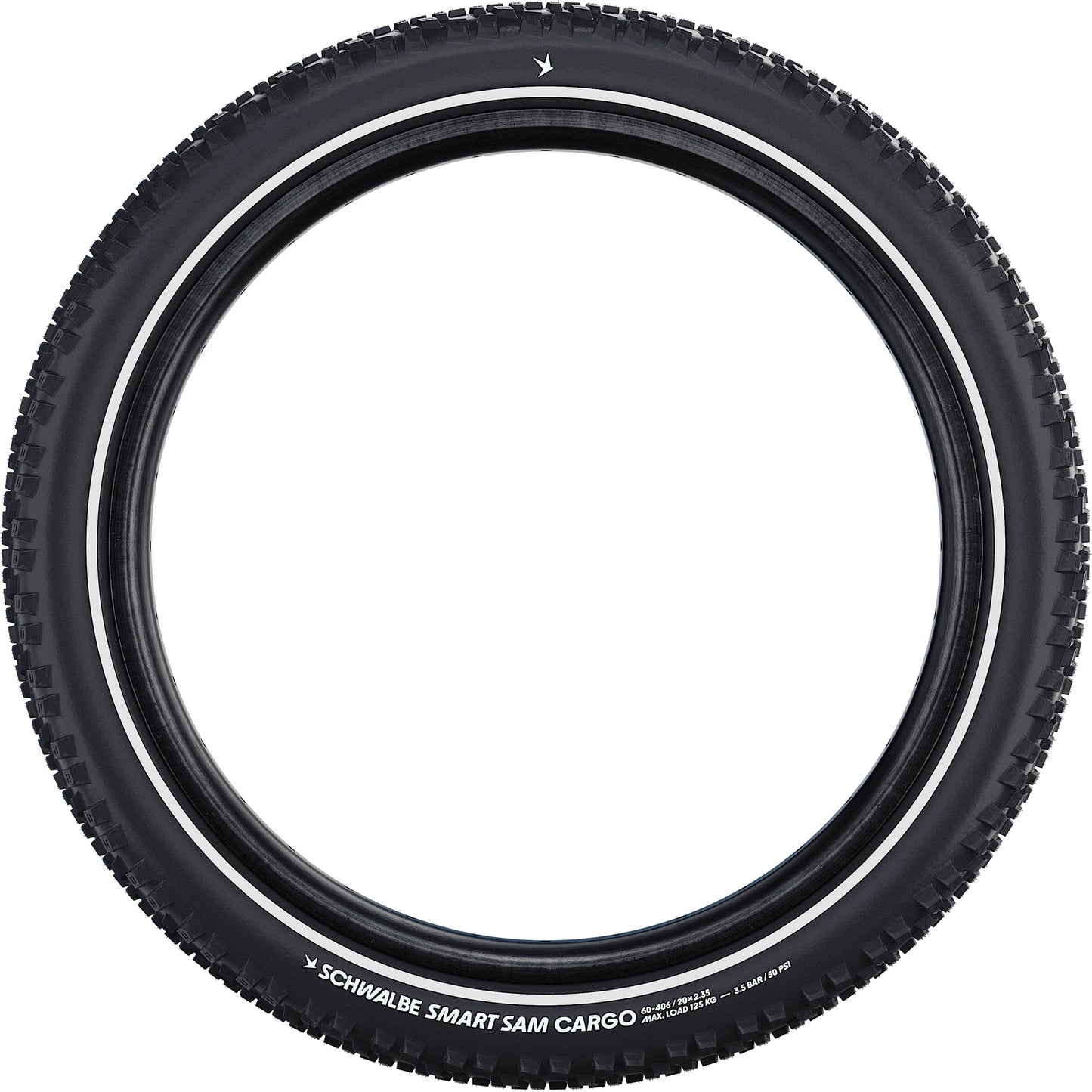 Schwalbe draadband smart sam cargo perf. 60-559 +r zwart