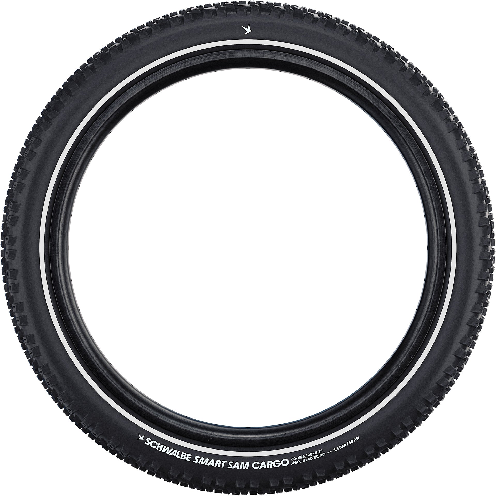 Schwalbe draadband smart sam cargo perf. 60-559 +r zwart